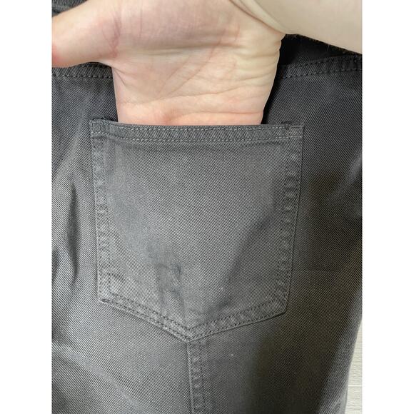 Aeropostale Pants Womens 12 Black Low Rise Flare Pocket Casual Tencel Blend - Picture 9 of 12